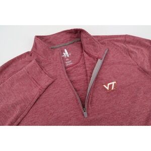 Johnnie-O Virginia Tech VT Hokies Vaughn Performance 1/4 Zip Pullover Mens XL